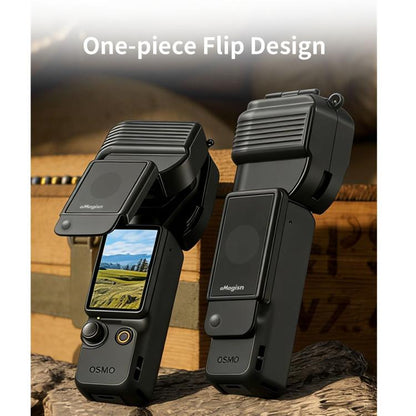 For DJI Osmo Pocket 4 aMagisn Gimbal Protector Case Protective Cover with One - Piece Flip Design Integrated 3D Joystick Guard - ORIWHIZaMagisnCase & BagsDJI & Insta360 Accessories
