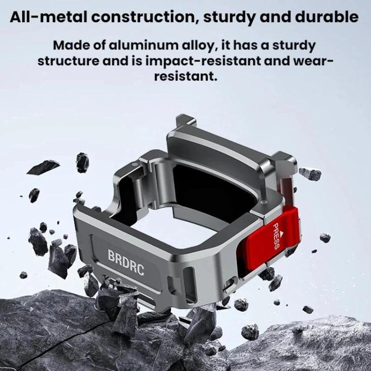 For DJI Osmo Pocket 4 BRDRC Cold Shoe Interface Quick - Release Expansion Frame Bracket, For DJI Osmo Pocket 4 - ORIWHIZBRDRCDJI & Insta360 AccessoriesMount & Holder