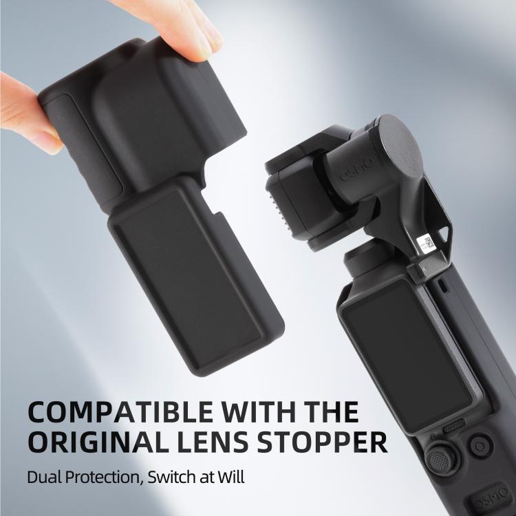 For DJI Osmo Pocket 4 STARTRC 2 in 1 Body Gimbal Lens Silicone Case - ORIWHIZCase & BagsDJI & Insta360 AccessoriesOsmo Pocket Accessories