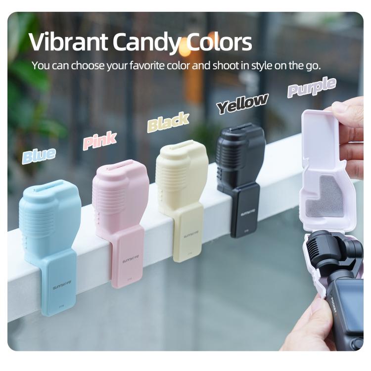 For DJI Osmo Pocket 4 Sunnylife Colorful Gimbal Cover Camera Protector Screen Guard Shield - ORIWHIZDJI & Insta360 AccessoriesMount & HolderOsmo Pocket Accessories