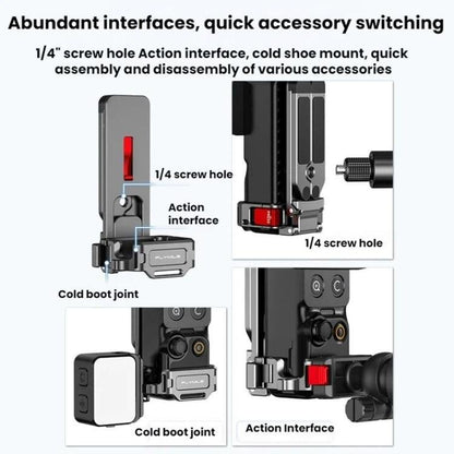 For DJI Osmo Pocket 4/3 Flymile Multi - functional Magnetic Frame Base - ORIWHIZDJI & Insta360 AccessoriesFlymileMount & Holder