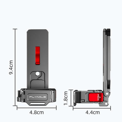 For DJI Osmo Pocket 4/3 Flymile Multi - functional Magnetic Frame Base - ORIWHIZDJI & Insta360 AccessoriesFlymileMount & Holder