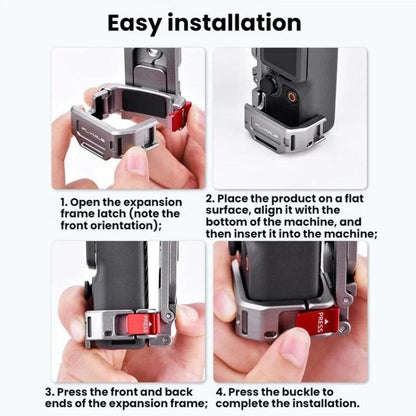 For DJI Osmo Pocket 4/3 Flymile Multi - functional Magnetic Frame Base - ORIWHIZDJI & Insta360 AccessoriesFlymileMount & Holder