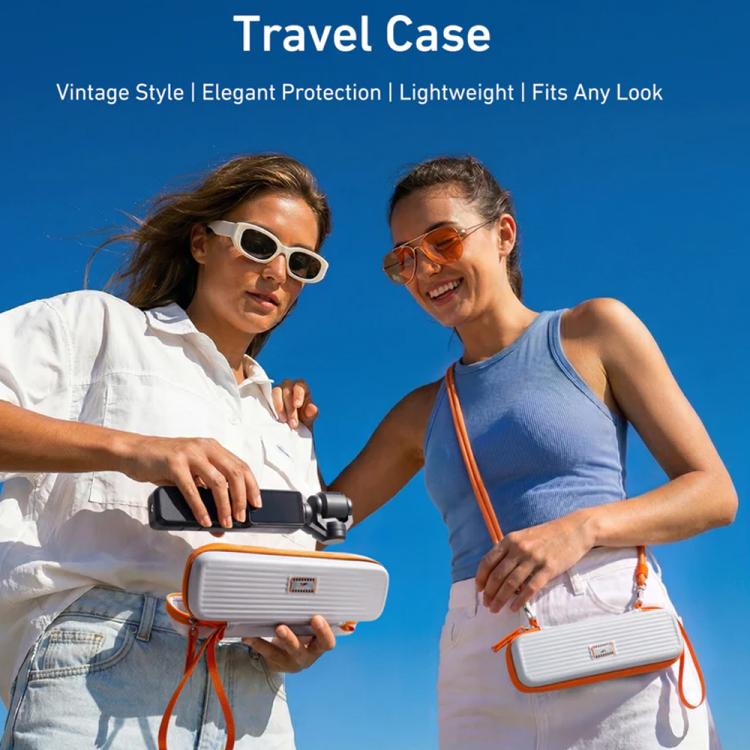 For DJI Osmo Pocket 4/3 TELESIN DisAdv Bag Portable Mini Suitcase Crossbody Bag with Adjustable Shoulder Strap - ORIWHIZCase & BagsDJI & Insta360 AccessoriesOsmo Pocket Accessories
