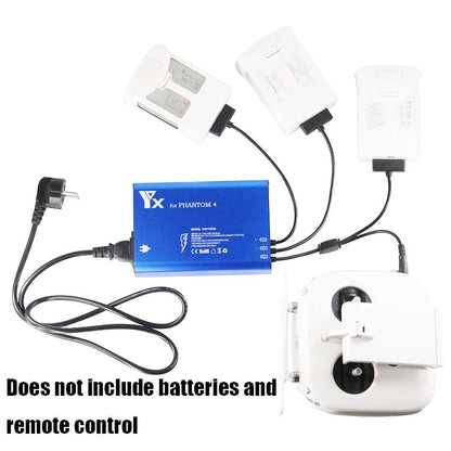 For DJI Phantom 4 Pro Advanced+ Charger 4 in 1 Hub Intelligent Battery Controller Charger, US Plug, EU Plug, UK Plug, AU Plug - ORIWHIZDJI & Insta360 AccessoriesDJI Phantom Series
