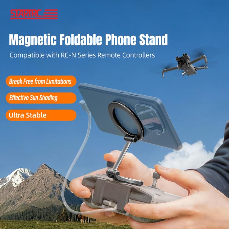 For DJI RC - N STARTRC Remote Controller Phone Magnetic Mount - ORIWHIZDJI & Insta360 AccessoriesDJI Controller AccessoriesSTARTRC