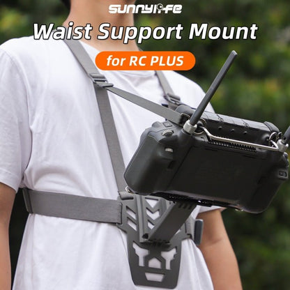 For DJI RC Plus Sunnylife Remote Control Waist Support Bracket Chest Strap, For DJI RC Plus - ORIWHIZDJI & Insta360 AccessoriesDJI Controller AccessoriesSunnylife