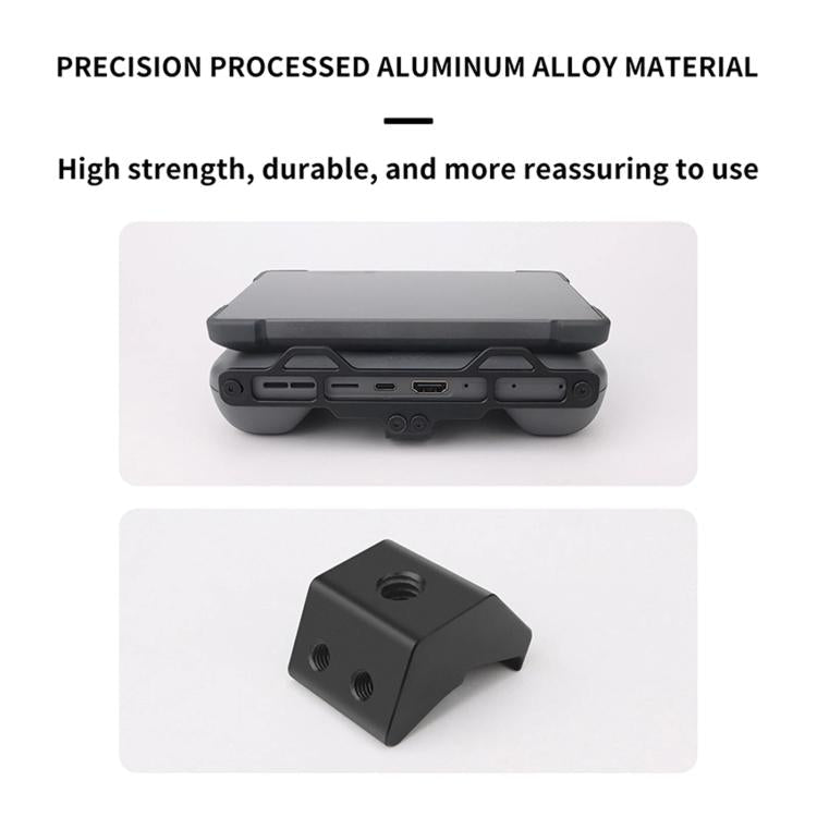 For DJI RC Pro 2 Aluminum Alloy 1/4 - inch Tripod Adapter Mounting Bracket, With 1/4 - inch Tripod Adapter - ORIWHIZDJI & Insta360 AccessoriesDJI Controller Accessories