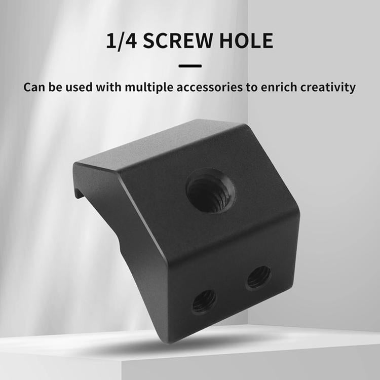 For DJI RC Pro 2 Aluminum Alloy 1/4 - inch Tripod Adapter Mounting Bracket, With 1/4 - inch Tripod Adapter - ORIWHIZDJI & Insta360 AccessoriesDJI Controller Accessories