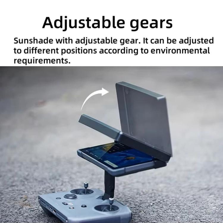 For DJI RC Pro 2 Controller CYNOVA Sunshade Hood Adjustable Anti - Glare Shield with Multi - Angle Positioning - ORIWHIZCYNOVADJI & Insta360 AccessoriesDJI Controller Accessories