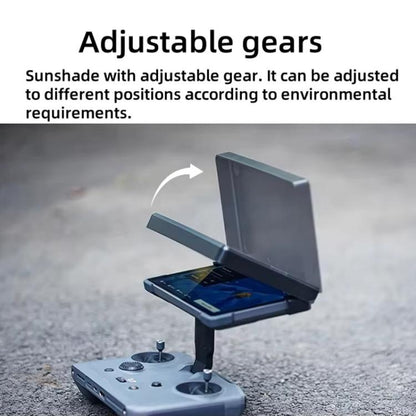 For DJI RC Pro 2 Controller CYNOVA Sunshade Hood Adjustable Anti - Glare Shield with Multi - Angle Positioning - ORIWHIZCYNOVADJI & Insta360 AccessoriesDJI Controller Accessories