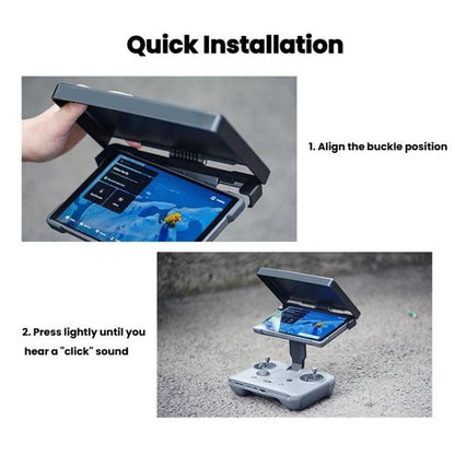For DJI RC Pro 2 Controller CYNOVA Sunshade Hood Adjustable Anti - Glare Shield with Multi - Angle Positioning - ORIWHIZCYNOVADJI & Insta360 AccessoriesDJI Controller Accessories
