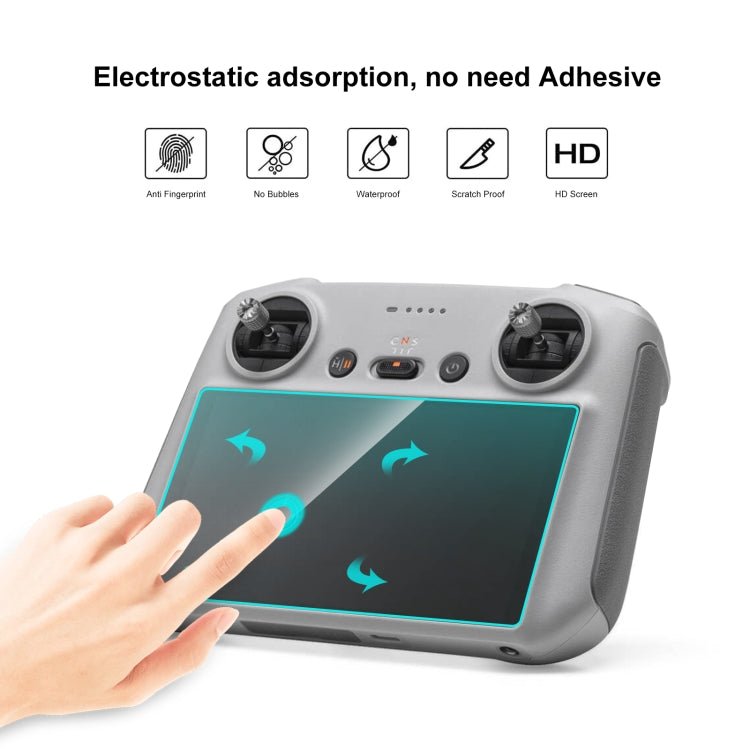 For DJI RC / RC 2 PULUZ Remote Control Screen Tempered Glass Film, For DJI Mini 3 Pro / Mavic 3 Classic Remote Control - ORIWHIZDJI & Insta360 AccessoriesDJI Controller AccessoriesPULUZ