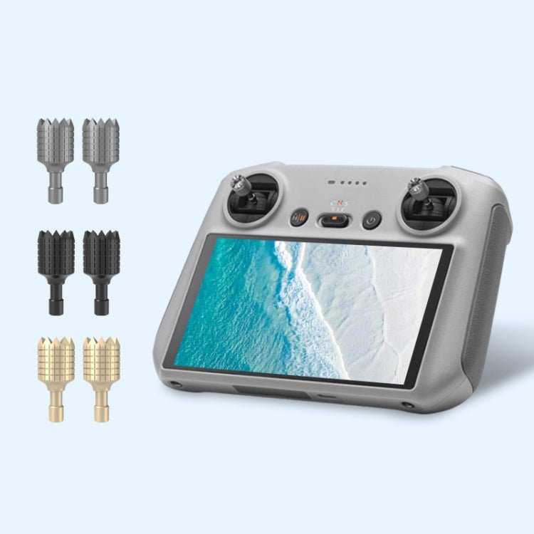 For DJI RC / RC 2 Remote Control LKTOP Joystick Thumb Rocker, For DJI RC / RC 2 Gray, For DJI RC / RC 2 Black, For DJI RC / RC 2 Gold - ORIWHIZDJI & Insta360 AccessoriesDJI Controller AccessoriesLKTOP
