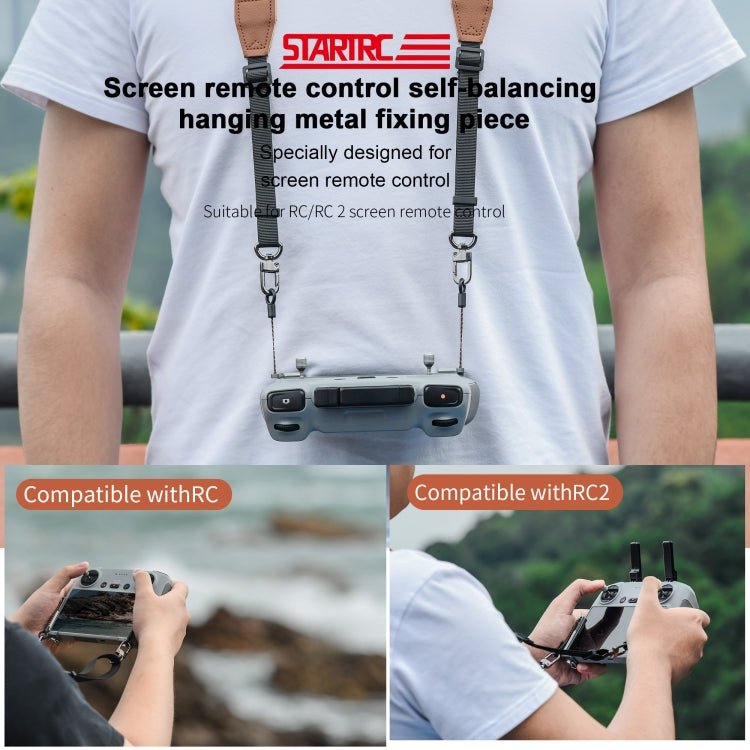 For DJI RC / RC 2 STARTRC Neck Strap Self - Balance System Kit, For DJI RC / RC 2 - ORIWHIZDJI & Insta360 AccessoriesDJI Controller AccessoriesSTARTRC