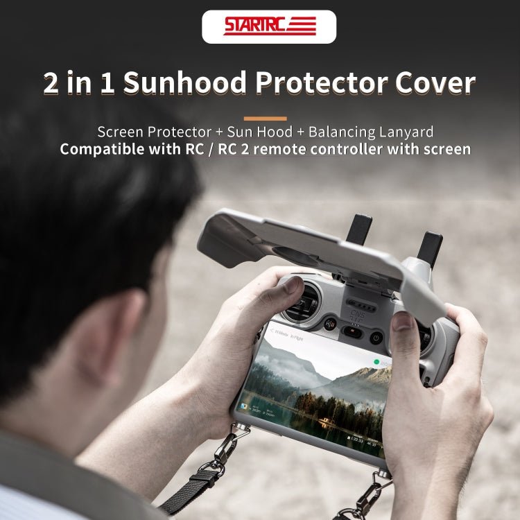 For DJI RC / RC 2 STARTRC Remote Control Sunshade Protection Cover, For DJI RC / RC 2 - ORIWHIZDJI & Insta360 AccessoriesDJI Controller AccessoriesSTARTRC
