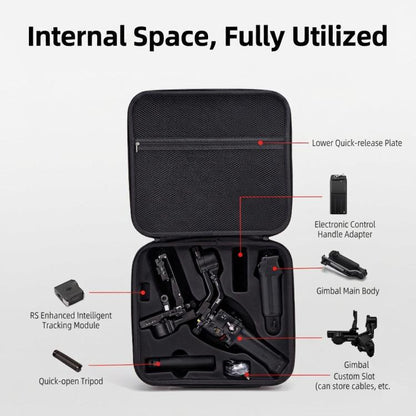 For DJI Ronin RS 5 Hard Carrying Case Gimbal Travel Protective Storage Bag Handheld Crossbody Bag - ORIWHIZDJI & Insta360 AccessoriesDJI Ronin Series