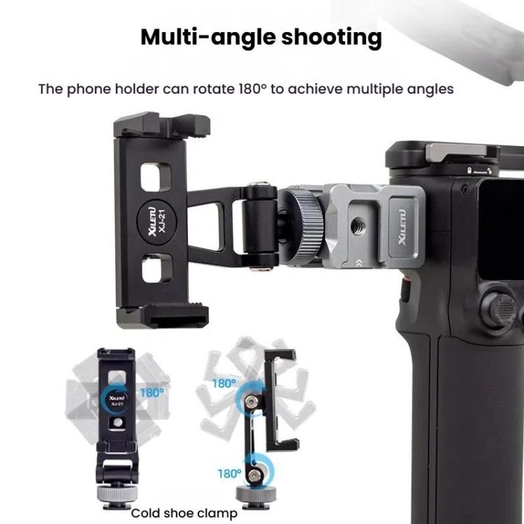 For DJI Ronin Series Stabilizer XILETU Quick Release NATO Clamp Cold Shoe Adapter, XDS - 14 - ORIWHIZDJI & Insta360 AccessoriesDJI Ronin SeriesXILETU