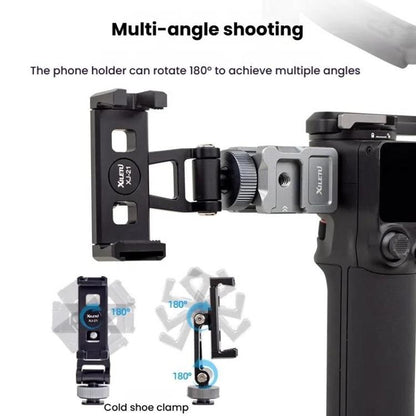 For DJI Ronin Series Stabilizer XILETU Quick Release NATO Clamp Cold Shoe Adapter, XDS - 14 - ORIWHIZDJI & Insta360 AccessoriesDJI Ronin SeriesXILETU