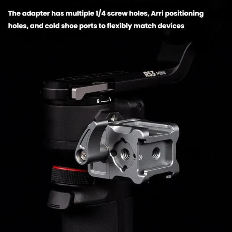 For DJI Ronin Series Stabilizer XILETU Quick Release NATO Clamp Cold Shoe Adapter, XDS - 14 - ORIWHIZDJI & Insta360 AccessoriesDJI Ronin SeriesXILETU