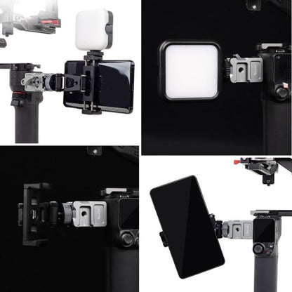For DJI Ronin Series Stabilizer XILETU Quick Release NATO Clamp Cold Shoe Adapter, XDS - 14 - ORIWHIZDJI & Insta360 AccessoriesDJI Ronin SeriesXILETU