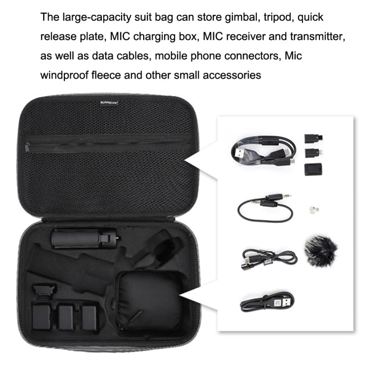 For DJI RS 3 Mini Sunnylife RO - B555 Storage Bag Handheld Stabilizer Suitcase Protective Bag, RO - B555 - ORIWHIZDJI & Insta360 AccessoriesDJI Ronin SeriesSunnylife