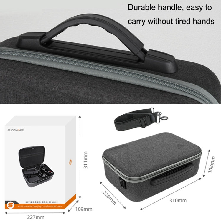 For DJI RS 3 Mini Sunnylife RO - B555 Storage Bag Handheld Stabilizer Suitcase Protective Bag, RO - B555 - ORIWHIZDJI & Insta360 AccessoriesDJI Ronin SeriesSunnylife