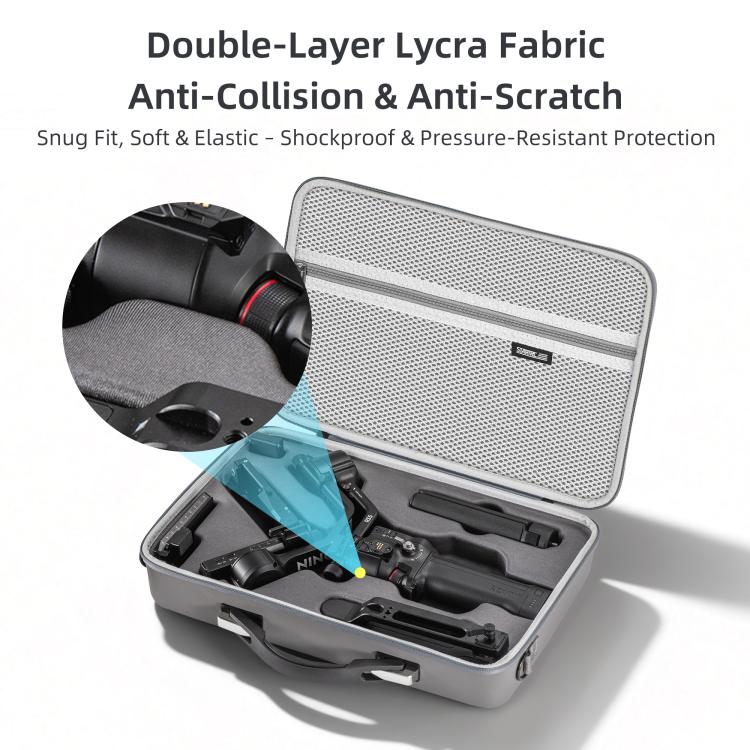 For DJI RS 5 STARTRC Portable PU Storage Bag Box Suitcase, For DJI RS 5 - ORIWHIZDJI & Insta360 AccessoriesDJI Ronin SeriesSTARTRC