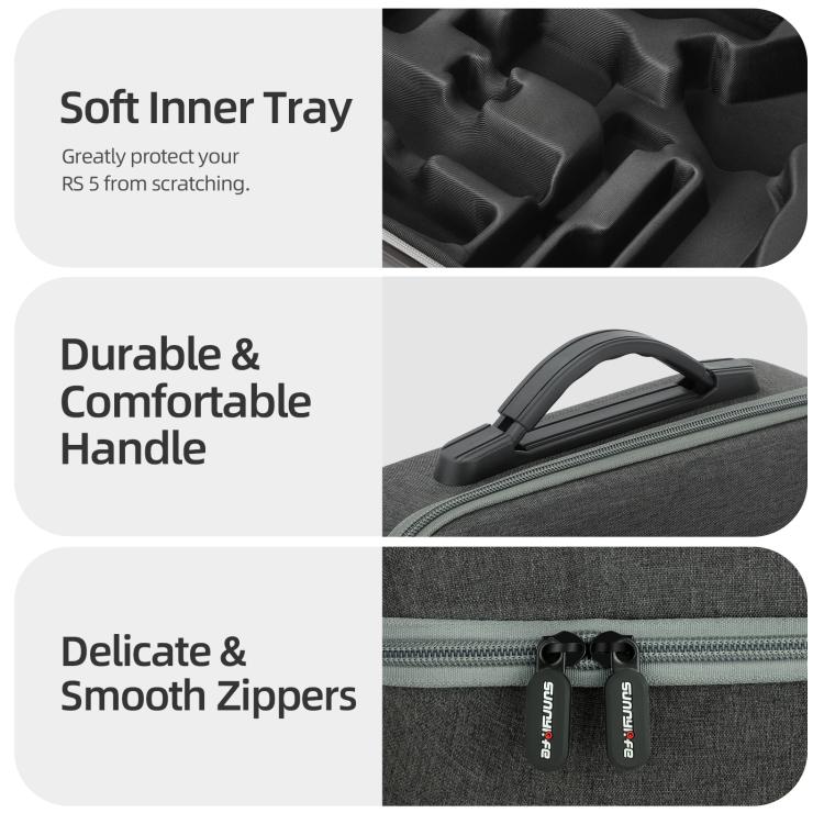 For DJI RS 5 Sunnylife Multifunctional Carrying Case Handbag Shoulder Bags Crossbody Storage Bag, For DJI RS 5 - ORIWHIZDJI & Insta360 AccessoriesDJI Ronin SeriesSunnylife