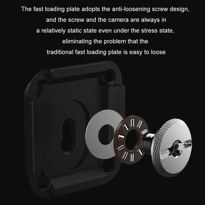 For DJI RS3 Mini/RS3 PGYTECH Quick Release Plate Gimbal Base - ORIWHIZDJI & Insta360 AccessoriesDJI Ronin SeriesPGYTECH