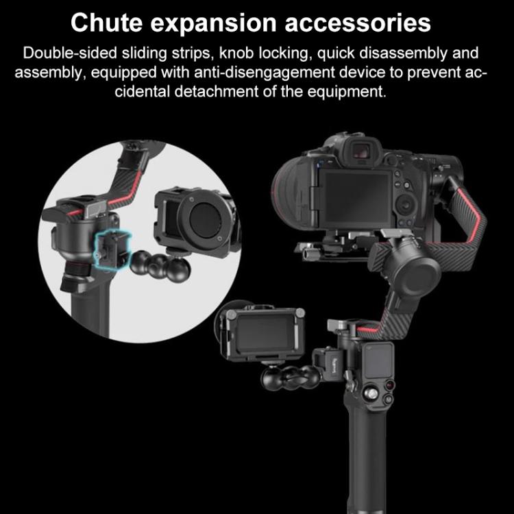 For DJI RS4 / RS3 / RSC2 SmallRig Gimbal Mount, Sling Handle, Sling Handle Monitor Kit, Dual Handgrip, Monitor Mount, Arca Quick Release Plate, NATO Clamp, Extended Quick Release Plate, Quick Release Plate with Arca - Swiss - ORIWHIZDJI & Insta360 AccessoriesDJI Ronin Series