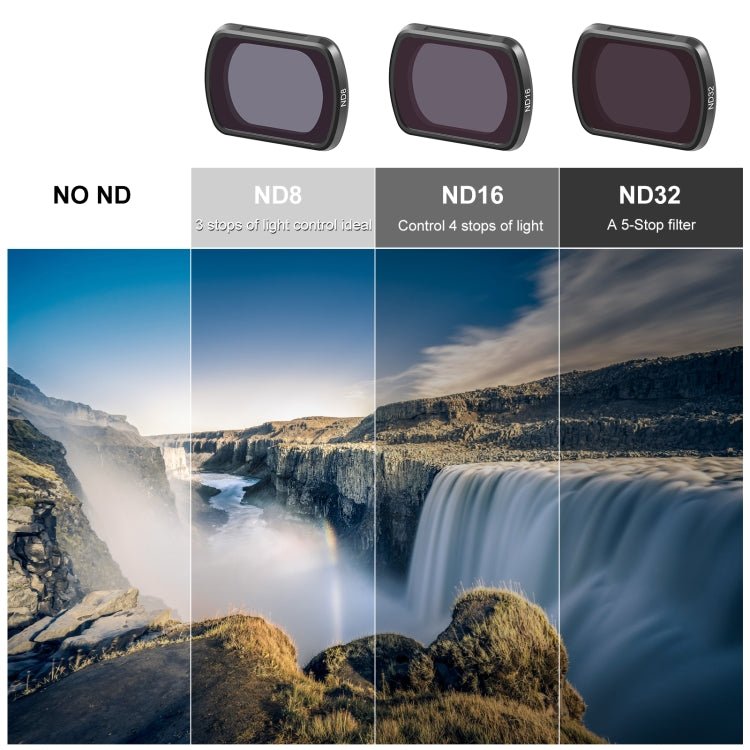 For DJI&160;Pocket&160;3 PULUZ Magnetic ND16 Camera Lens Filter, ND16 Filter - ORIWHIZDJI & Insta360 AccessoriesLens AccessoriesOsmo Pocket Accessories
