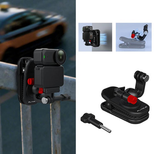 Soporte magnético para cámara con correa de hombro para mochila DJI/GoPro/Insta360, tamaño estándar - Clip para mochila ORIWHIZ, accesorios DJI e Insta360, soporte universal.