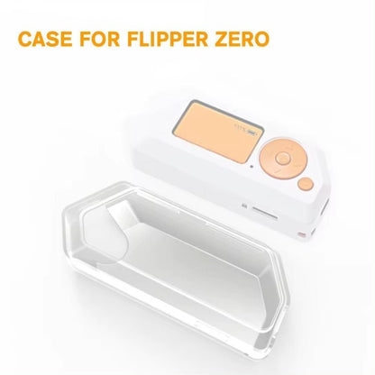 For Flipper Zero Electronic Pet Silicone Full - Cover Protective Case, Transparent White, Transparent Black - ORIWHIZPocket Console & AccessoriesPocket Console & Accessories AccessoriesToys & Hobbies