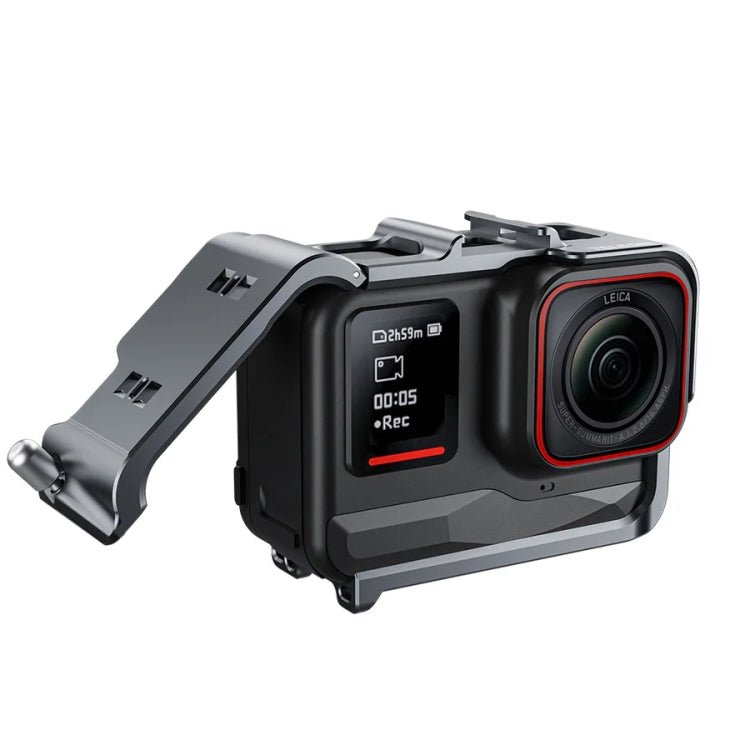 For Insta 360 Ace / Ace Pro TELESIN S6 - FMS - 02 Vertical Shot Quick Release Metal Rabbit Cage Body Protection Accessories - ORIWHIZDJI & Insta360 AccessoriesInsta360 Ace SeriesProtection & Cases