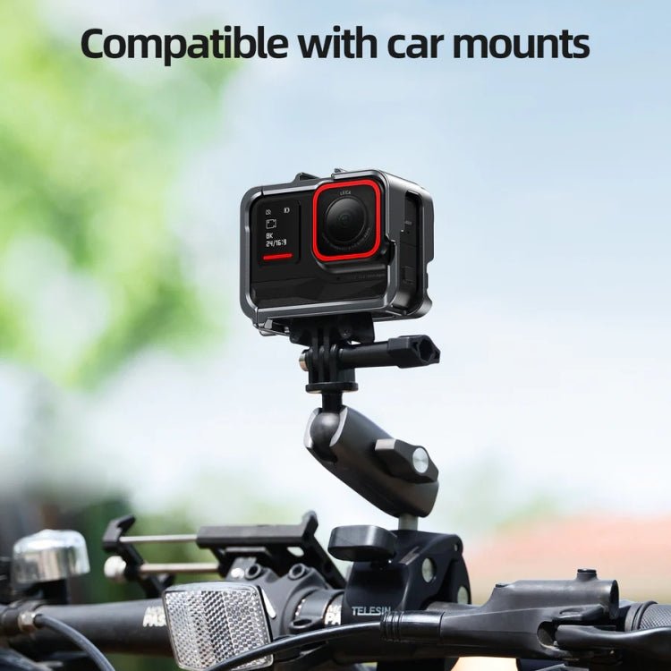 For Insta 360 Ace / Ace Pro TELESIN S6 - FMS - 02 Vertical Shot Quick Release Metal Rabbit Cage Body Protection Accessories - ORIWHIZDJI & Insta360 AccessoriesInsta360 Ace SeriesProtection & Cases