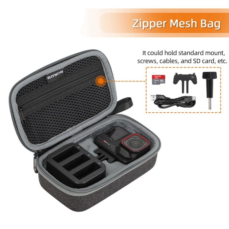 For Insta360 Ace / Ace Pro 1 / Ace Pro 2 Sunnylife Portable Carrying Case Handbag Mini Travel Case Organizer Protective Bag, For Insta360 Ace / Ace Pro 1 / Ace Pro 2 - ORIWHIZDJI & Insta360 AccessoriesInsta360 Ace SeriesProtection & Cases