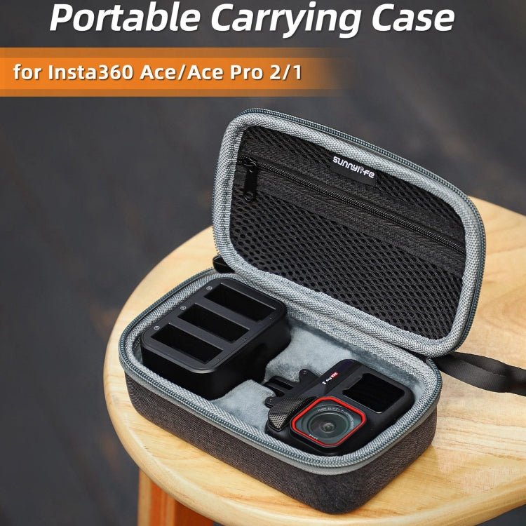 For Insta360 Ace / Ace Pro 1 / Ace Pro 2 Sunnylife Portable Carrying Case Handbag Mini Travel Case Organizer Protective Bag, For Insta360 Ace / Ace Pro 1 / Ace Pro 2 - ORIWHIZDJI & Insta360 AccessoriesInsta360 Ace SeriesProtection & Cases