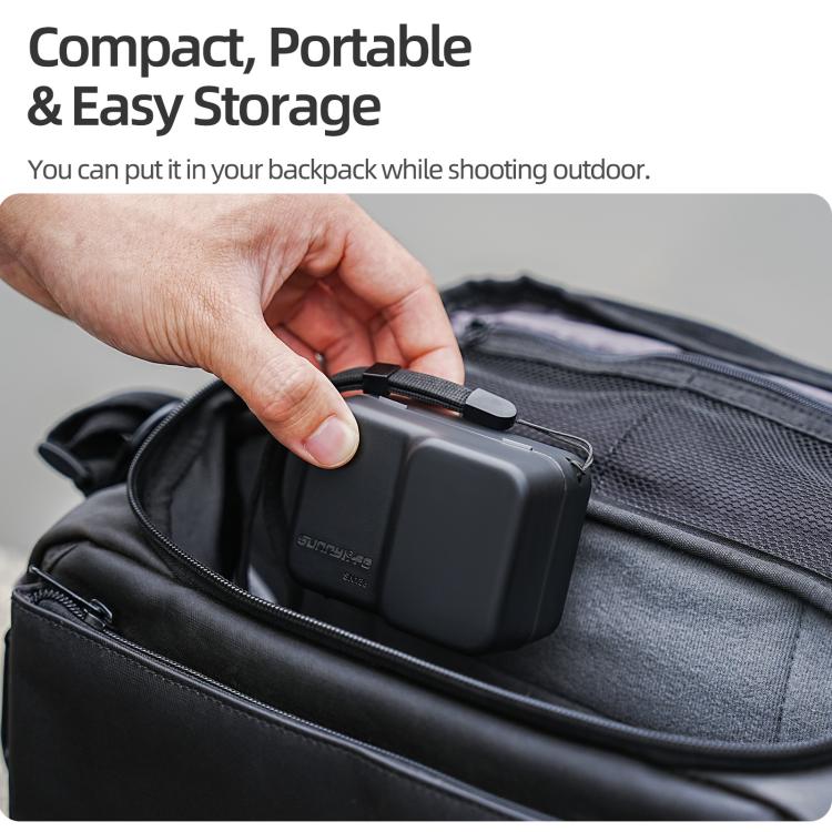 For Insta360 Ace / Ace Pro 2 / 1 Sunnylife Portable Protective Case Shock - proof Dust - proof Storage Box with Lanyard, For Insta360 Ace / Ace Pro 2 / 1 - ORIWHIZDJI & Insta360 AccessoriesInsta360 Ace SeriesProtection & Cases