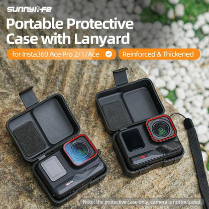 For Insta360 Ace / Ace Pro 2 / 1 Sunnylife Portable Protective Case Shock - proof Dust - proof Storage Box with Lanyard, For Insta360 Ace / Ace Pro 2 / 1 - ORIWHIZDJI & Insta360 AccessoriesInsta360 Ace SeriesProtection & Cases