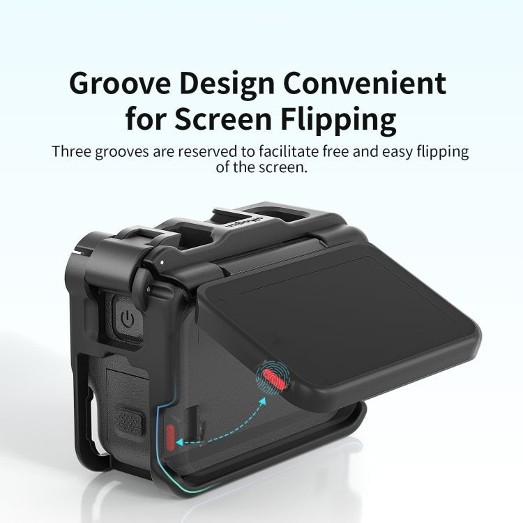 For Insta360 Ace / Ace Pro aMagisn Rabbit Cage Border Sports Camera Accessories, ABS - ORIWHIZaMagisnDJI & Insta360 AccessoriesInsta360 Ace Series
