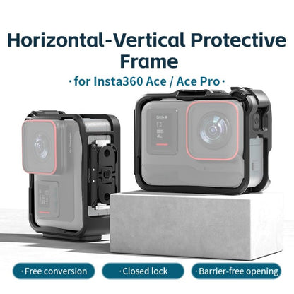 For Insta360 Ace / Ace Pro aMagisn Rabbit Cage Border Sports Camera Accessories, ABS - ORIWHIZaMagisnDJI & Insta360 AccessoriesInsta360 Ace Series