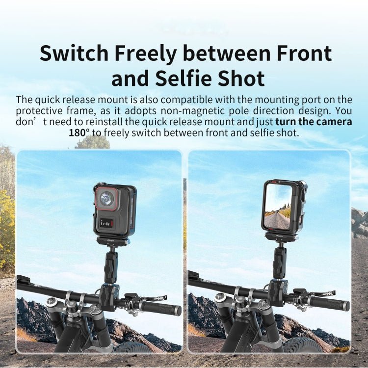 For Insta360 Ace / Ace Pro aMagisn Rabbit Cage Border Sports Camera Accessories, ABS - ORIWHIZaMagisnDJI & Insta360 AccessoriesInsta360 Ace Series