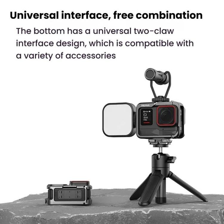 For Insta360 Ace / Ace Pro HEPAIL AC27 Metal Magnet Quick Release Base, AC27 - ORIWHIZDJI & Insta360 AccessoriesHEPAILInsta360 Ace Series