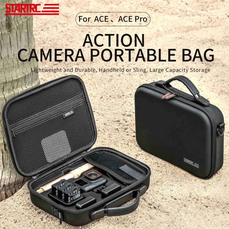 For Insta360 Ace / Ace Pro STARTRC Portable PU Storage Box Case, For Insta360 Ace / Ace Pro - ORIWHIZDJI & Insta360 AccessoriesInsta360 Ace SeriesProtection & Cases