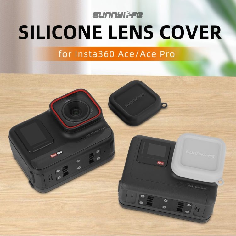 For Insta360 Ace / Ace Pro Sunnylife Silicone Lens Cap Protector Lens Cover, For Insta360 Ace / Ace Pro - ORIWHIZDJI & Insta360 AccessoriesInsta360 Ace SeriesLen Accessories