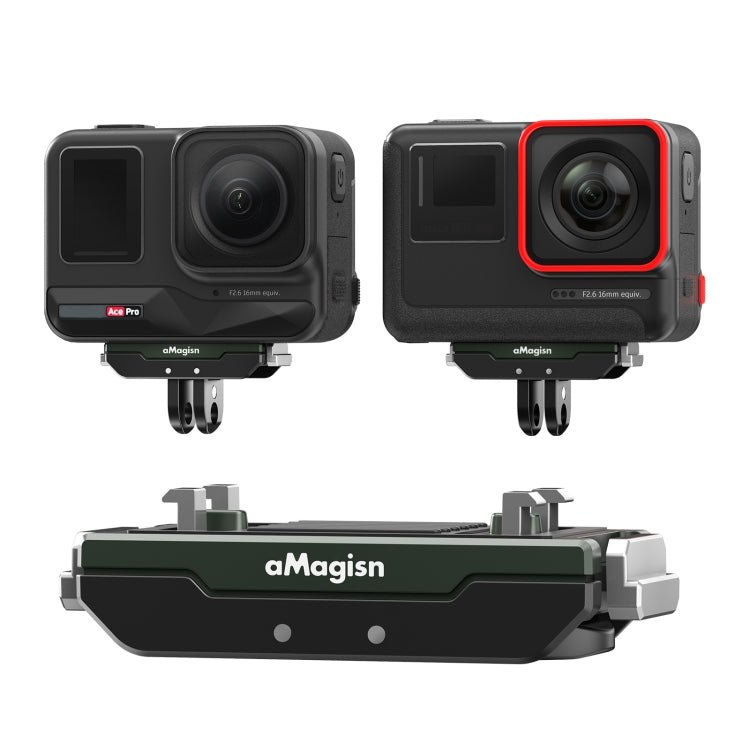 For Insta360 Ace / Ace Pro / X5 aMagisn Metal Magnetic Quick Release Sports Camera Accessories, Metal - ORIWHIZaMagisnDJI & Insta360 AccessoriesInsta360 Ace Series