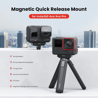 For Insta360 Ace / Ace Pro / X5 aMagisn Metal Magnetic Quick Release Sports Camera Accessories, Metal - ORIWHIZaMagisnDJI & Insta360 AccessoriesInsta360 Ace Series