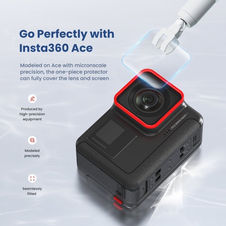 For Insta360 ACE aMagisn Tempered Film Protective Stickers Sports Camera Accessories, 3 In 1, 6 In 1 - ORIWHIZaMagisnDJI & Insta360 AccessoriesInsta360 Ace Series
