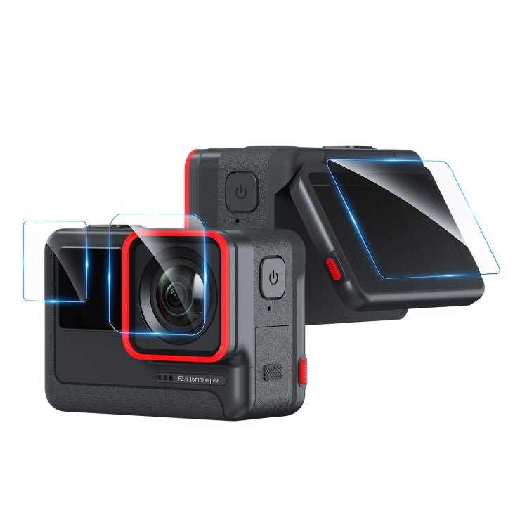 For Insta360 ACE aMagisn Tempered Film Protective Stickers Sports Camera Accessories, 3 In 1, 6 In 1 - ORIWHIZaMagisnDJI & Insta360 AccessoriesInsta360 Ace Series